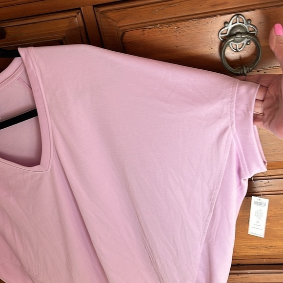 Chico’s Lavender Dolman Sleeve Top Size 2 (Large) - Picture 4 of 10